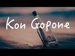 Kon Gopone Lyrics 
